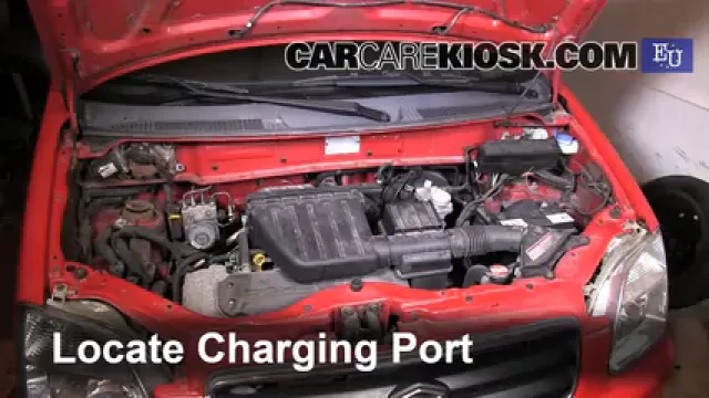 2003 Suzuki Wagon R 1.3L 4 Cyl. Air Conditioner Recharge Freon